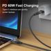 ULSION 60W PD Fast Charger To Type C Micro Magnetic Data Cord 3A USB Cable For IPhone 13 Book Huawei Samsung S22_voghion.com