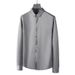 Spring And Autumn Style Men's Non-iron Long-sleeved Shirt, Comfortable And Breathable, Multi-color Optional, Non-pilling, High-grade Business Shirt_voghion.com
