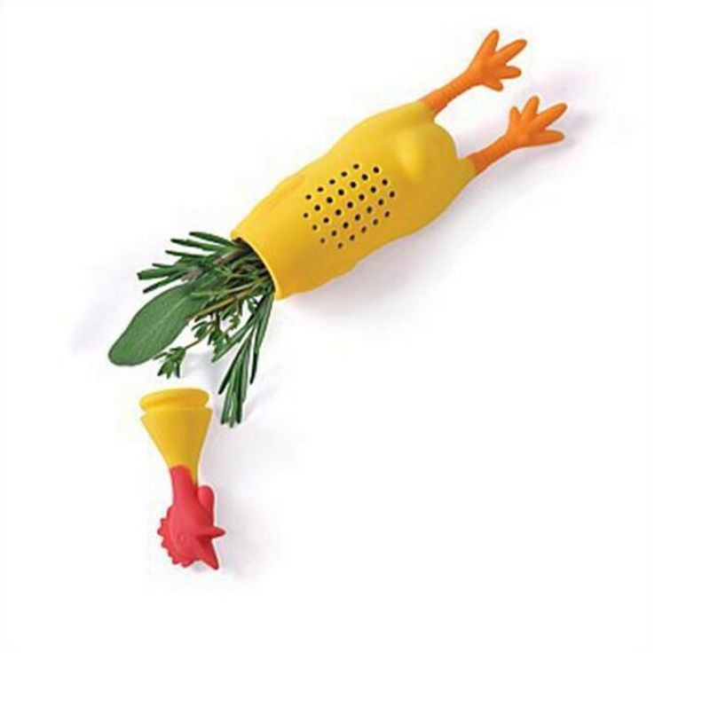 Cross border silicone screaming chicken stew soup seasoning jar spice box seasoning container spot_voghion.com