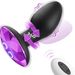 Iruka Analplug mit Fernbedienung für Männer, kabellose Fernbedienung, rotierende Vibration, Diamant-Analplug, Prostata-Analmassagegerät_voghion.com