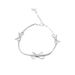 Bow snake bone chain bracelet women light luxury niche simple high end sense of the same style of Internet celebrity jewelry_voghion.com