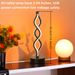 Bedroom Bedside Atmosphere Seaweed Table Lamp Wave Pattern Night Light Luxury Creative Living Room_voghion.com