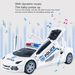 Electric Dancing Police Car Automatic Obstacle Avoidance Smallest Detail Kids Toy Rescue Emergency Cop Electric Car Toy For Kids_voghion.com