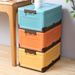 Foldable Book Storage Box Household Plastic Clothes Toys Student Books Classroom Dormitory Storage Box_voghion.com