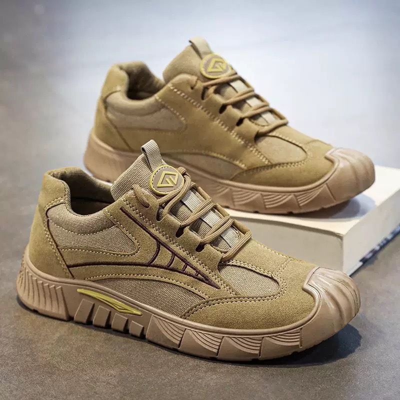 Arbeitsversicherungsschuhe Herrenschuhe Baustellenarbeit Rutschfeste, verschleißfeste Sportschuhe Freizeitschuhe für Werkzeugarbeiten Bergsteigerschuhe_voghion.com