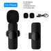 Mini Wireless Lavalier-mikrofon Mic Telefon Für IPhone Typ C Aufnahme Vlog UK_voghion.com