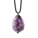 Natuursteen Crystal Drop-vormige Draad Wond Lucky Tree Hanger Ketting Vrouwen Romantische Sieraden Choker Vriendin_voghion.com