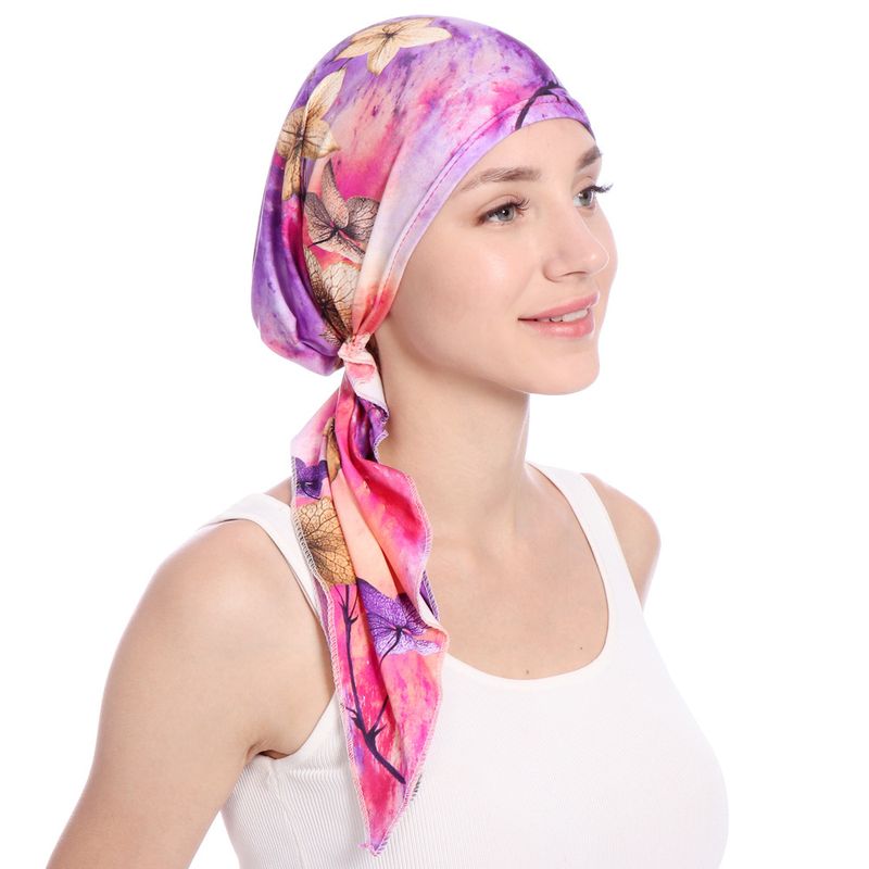 Women's Clothing Solid Color Women's Scarf Hat Versatile Malaysia Scarf Muslim Headscarf Hat_voghion.com