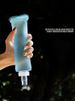 Outdoor Tragbare Falttasche Marathon Trail Running Sport Tasse Silikon Beißen-Saugen Weiche Wasserflasche_voghion.com