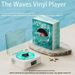 2024 New Retro Turntable Speaker With White Noise Wireless Bluetooth Vinyl Record Player Stereo Sound RGB Projection_voghion.com