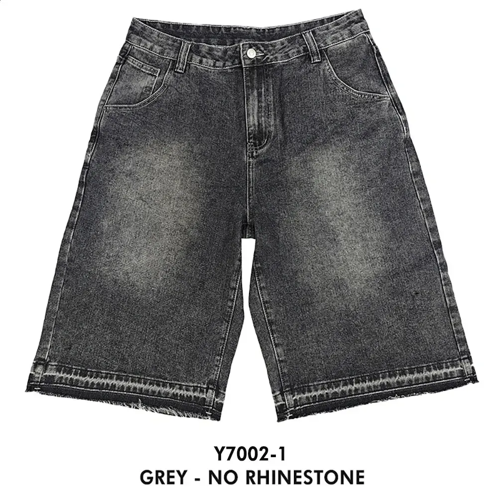 PEERAGE Y2k Retro Rhie mazgātas platas kājas bagāžas garās dūres vīriešu ielas apģērbs, liela izmēra nobružātas melnas, pelēkas, vaļīgas džinsa bikses_voghion.com