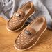Mother & Kids Four Seasons Children's Hand-sewn Shoes Korean Boys' Shoes Casual Lightweight Versatile Durable Boys' Shoes_voghion.com