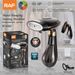 RAF Foldable Handheld Garment Steamer - Portable Electric Iron For Travel, Dry & Wet Dual-Use, Compact_voghion.com
