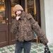 Women Parkas Coats Jackets Zipper Leopard Print Hooded Coat Stand Collar Y2k Streetwear Jacket Work Outerwear Autumn Winter_voghion.com