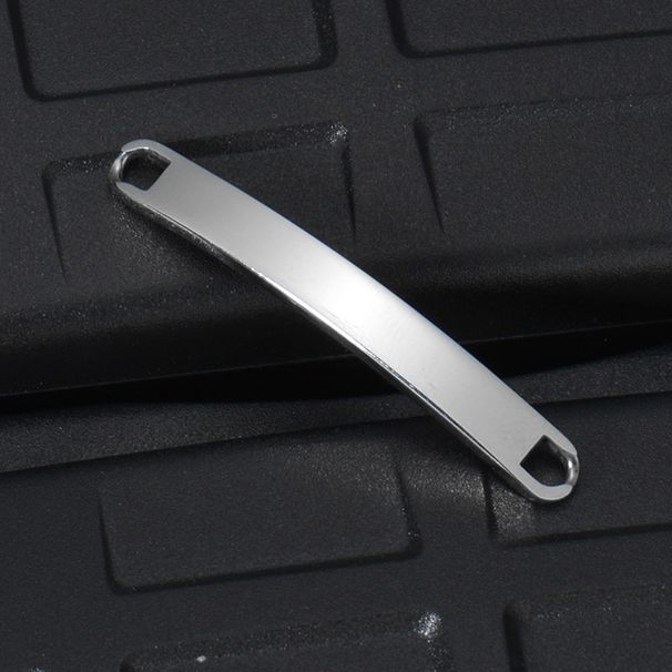 Nuovo braccialetto a catena curva con personalità, stile semplice per le donne, gioielli in acciaio inossidabile di nicchia_voghion.com