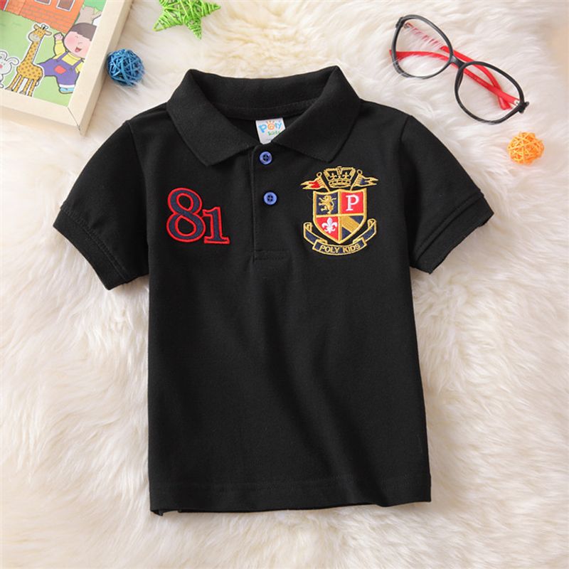 Îmbrăcăminte pentru copii 2024 tricou nou pentru copii îmbrăcăminte pentru copii tricou polo pentru copii tricou băiețel din bumbac cu mânecă scurtă_voghion.com