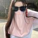 Máscara de protección solar para exteriores de verano, transpirable y con cuello, de seda helada, con velo fino_voghion.com
