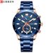 Men's Classic Quartz Watch With Date Display, Water Resistant Round Dial Wristwatch, Durable Alloy Case & Strap, Mineral Glass_voghion.com