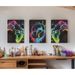 Nordic INS Style Triptych Canvas Oil Painting Decorative Core_voghion.com