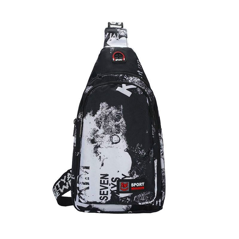 Lässige Umhängetasche aus Canvas für Herren – Brusttasche aus mehrlagigem Oxford-Gewebe mit individuellem Logodruck (ideal für Werbegeschenke)_voghion.com