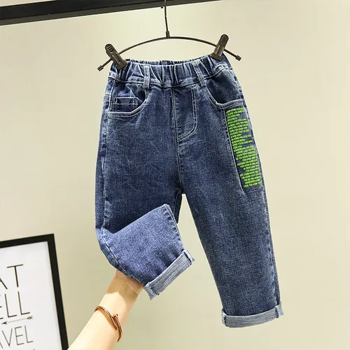 Kid's Clothing spring and autumn loose 3-8 years old trendy children's jeans_voghion.com