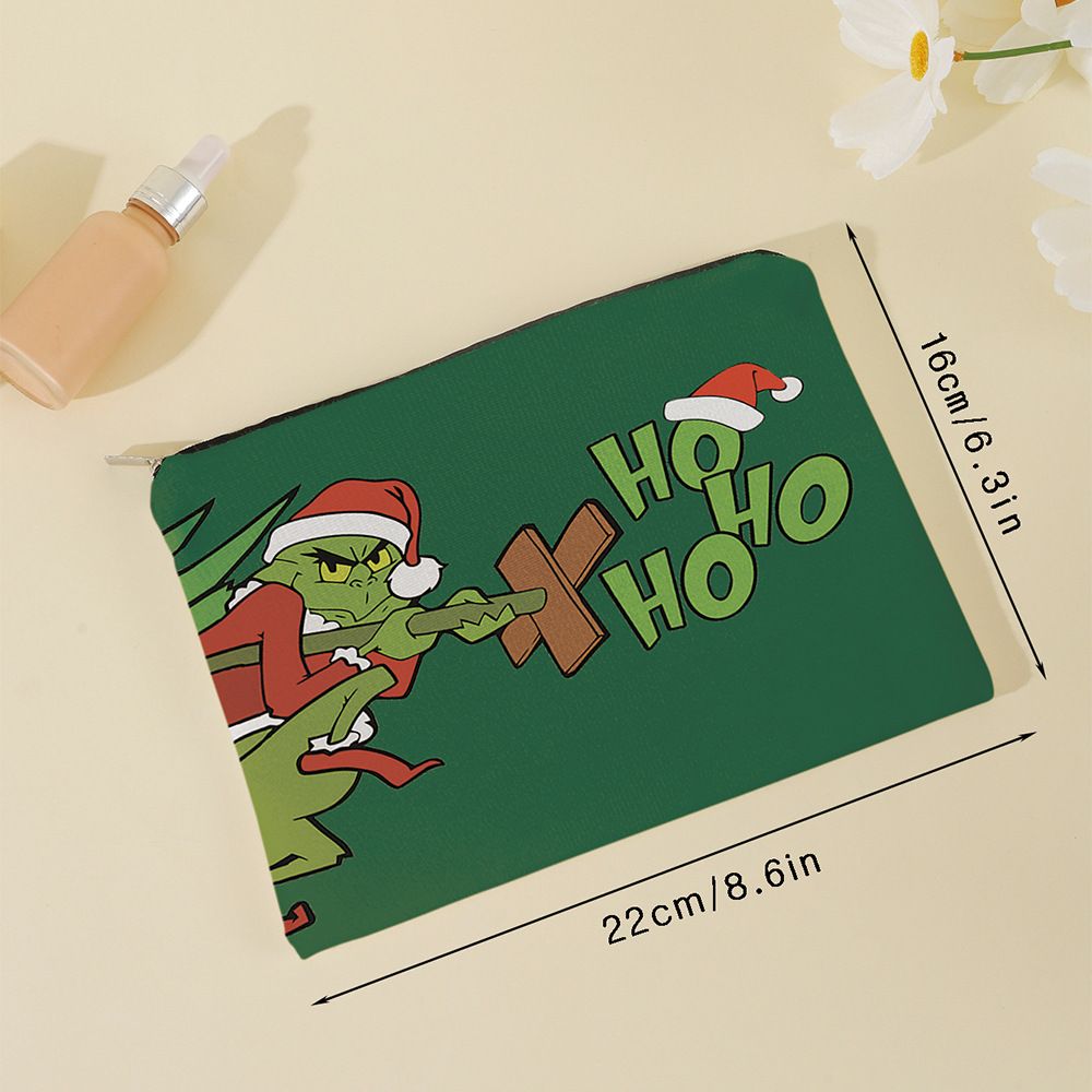 kozmetik çantası saklama çantası desen baskı seyahat taşınabilir bayan çantası çok işlevli tuvalet çantası_voghion.com