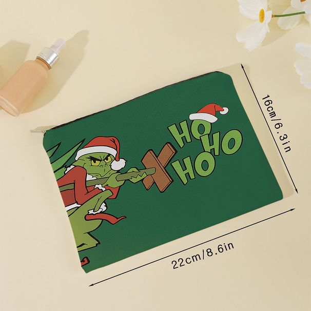 kozmetik çantası saklama çantası desen baskı seyahat taşınabilir bayan çantası çok işlevli tuvalet çantası_voghion.com