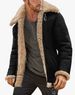 Herrenbekleidung Lederjacke Pelz und Pelz verdickter Mantel Herrenjacke Winter_voghion.com