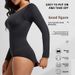 Formender Dreieck-Bodysuit für Damen, Bruststütze, geraffte Bauchkontrolle, enge Taille, Hüftlift, Body Shaper_voghion.com