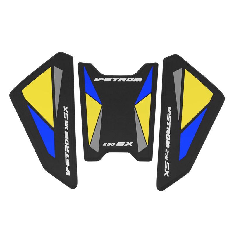 For V-Strom 250SX 2025 V Strom 250 SX 2024 2023Motorcycle Side Fuel Tank Pad Tank Pads Protector Stickers Knee Grip Traction Pad_voghion.com