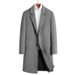Classic Wool-Blend Overcoat For Men – Business Casual Single-Breasted Topcoat With Notched Lapel (M-XXXXL, Gray/Caramel/Black/Navy)_voghion.com