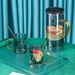 Hochwertiges, hitzebeständiges Glas-Kaltwasserkrug-Set im nordischen Stil für den Haushalt, Wohnzimmer, Couchtisch, Trinkbecher_voghion.com