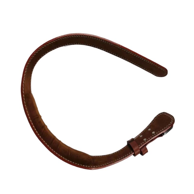 Waist Support Sports Safety Belt Protection Fitness Deep Squat Hard Pull Weightlifting Belt PU Leather Fitness Belt Protection_voghion.com