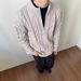 EME Men's Clothing 2025 Spring And Autumn Loose Fit Twisted Pattern Thick Old Money Style Half-Zip Knit Sweater_voghion.com