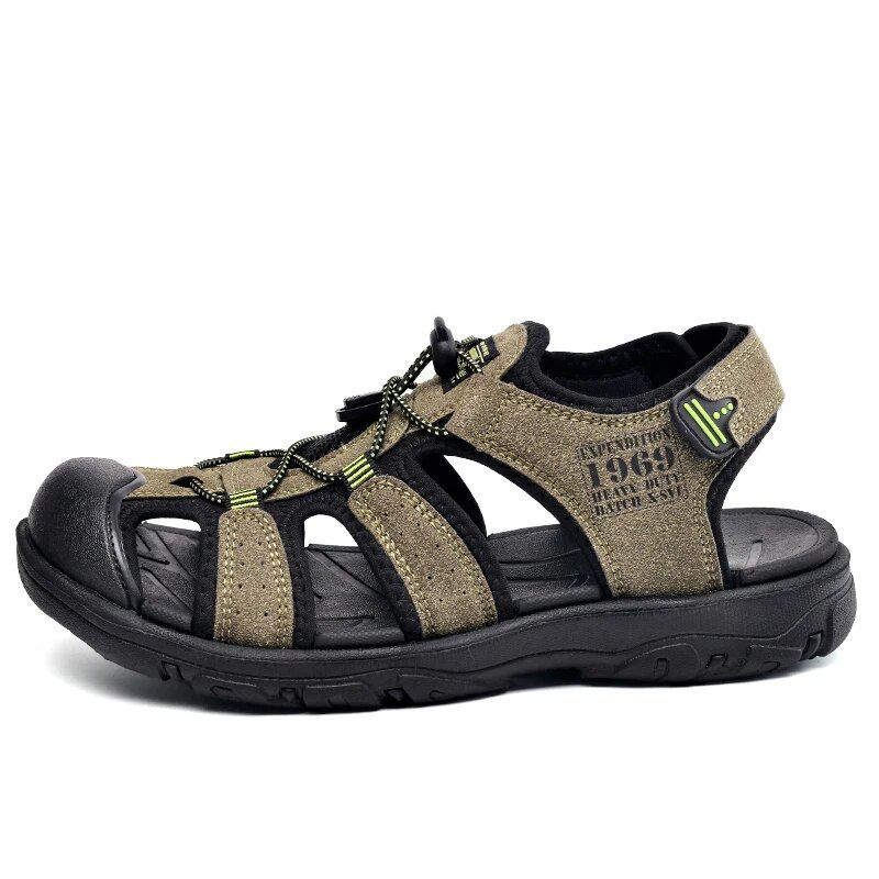 Udendørs sommersandaler Skridsikker Gåture Vandring Trekking Mænd Hjemmesko Strand Vadesko Casual Sneakers Str. 40-46_voghion.com