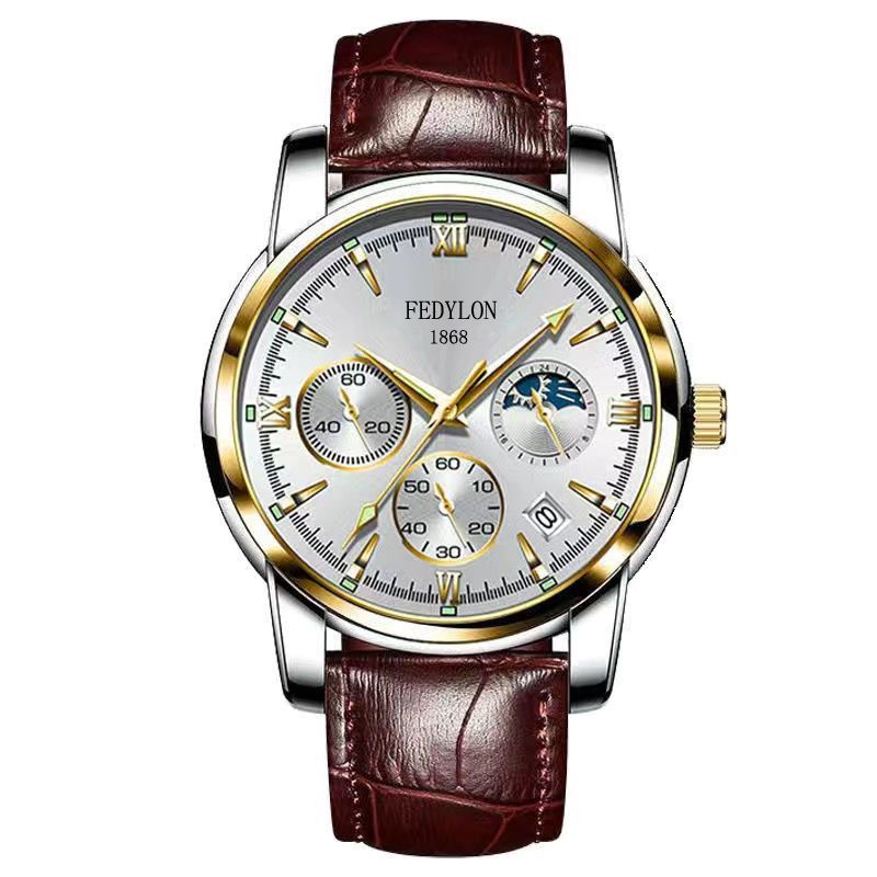 New Hot Selling Watch for Men's Fashion, Business Simplicity, Versatile Student Retro Waterproof Quartz Men's Watch 2023_voghion.com