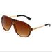 Saulesbrilles Simple Big Frame Square Retro Fashion Sunshade Sunglasses_voghion.com