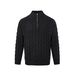 EME Men's Clothing 2025 Spring And Autumn Loose Fit Twisted Pattern Thick Old Money Style Half-Zip Knit Sweater_voghion.com