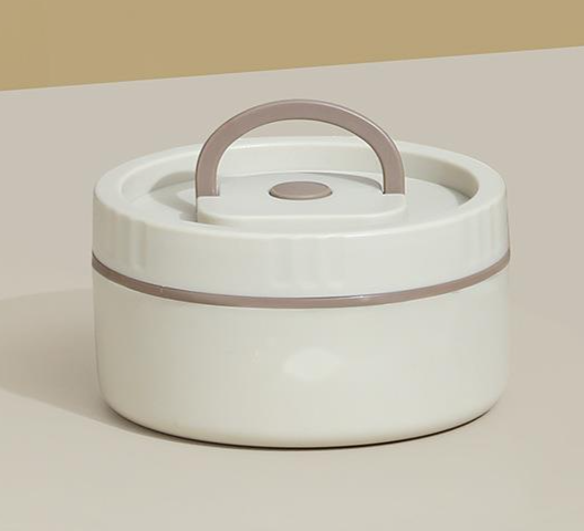 304 Edelstahl Lunch Set Bento mit Deckel Schüssel Box versiegelt Suppe kann mikrowellengeeignet Creative Style_voghion.com