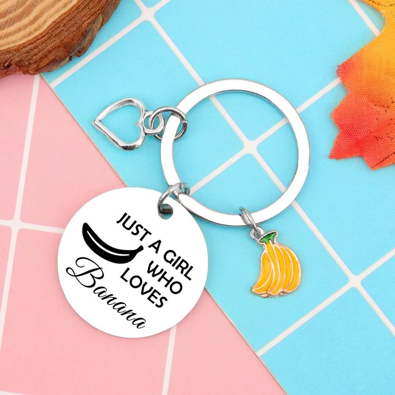 Banana Gifts For Women Men Banana Keychain Charm Banana Lover Gifts For Women Banana Themed For Sister Teen Girls Banana Lover Christmas Birthday Gift_voghion.com