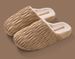 Wrinkled Cotton Slippers For Women, Autumn And Winter, Indoor Home, Anti Slip, Waterproof, Warm, Home With Velvet Leather Slippers For Men_voghion.com