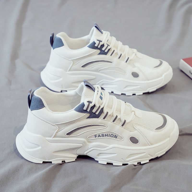 Unbeatable Quality Men's Autumn Brand Thick Sole Height Increasing Trend Versatile Casual Running Sports Men's Dad Shoes_voghion.com