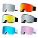 Double Layer Anti-Fog Anti-UV Outdoor Sports Ski Goggles With Snap-On Prescription Lenses_voghion.com