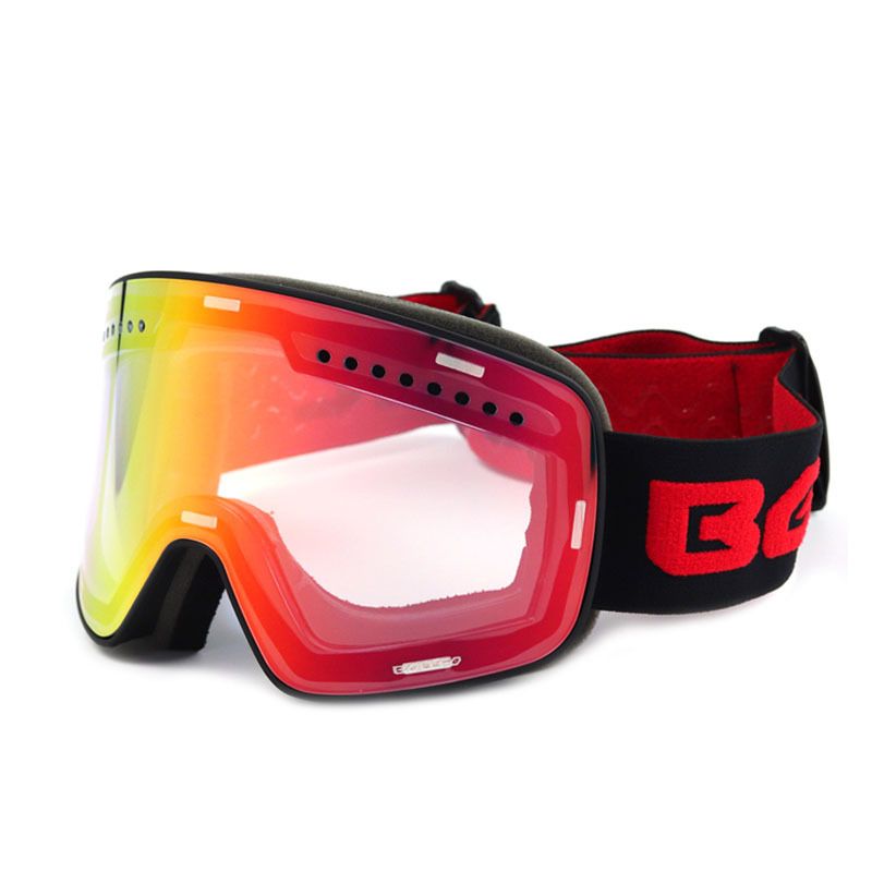 Outdoor breathable and warm ski goggles Double anti-fog ski glasses Adult ski goggles_voghion.com