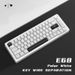 Klawiatura mechaniczna E68 z trzema trybami pracy, aluminiowa, Tuo Tuo, uszczelka, bezprzewodowa, Bluetooth, RGB, wymienialna na gorąco, do gier e-sportowych_voghion.com