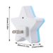 Lampe en forme d'étoile Veilleuses LED Lampe de chevet Lampe murale Télécommande Capteur Dessins animés Veilleuse Chambre d'enfant Lampe de chambre d'enfant_voghion.com