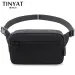 TINYAT Mens Waist Bag Pack Phone Purse Money Travel Large Women Belt Pouch Waterproof Shoulder Black Fanny Bum 250806_voghion.com