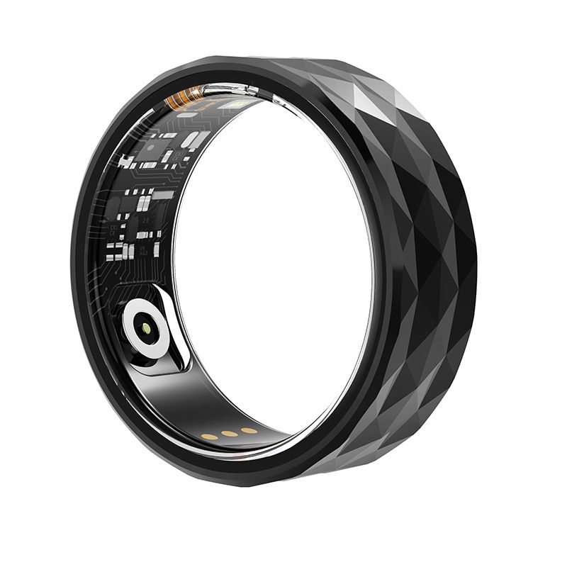R12 Smart Ring Waterproof Blood Oxygen Sleep Heart Rate Step Count Multiple Sports Mode Ring_voghion.com