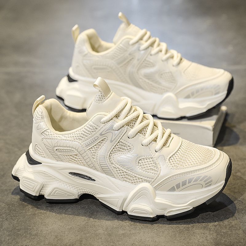 Sunshine New Dad Scarpe da uomo per studenti, versatili e alla moda, in mesh traspirante_voghion.com