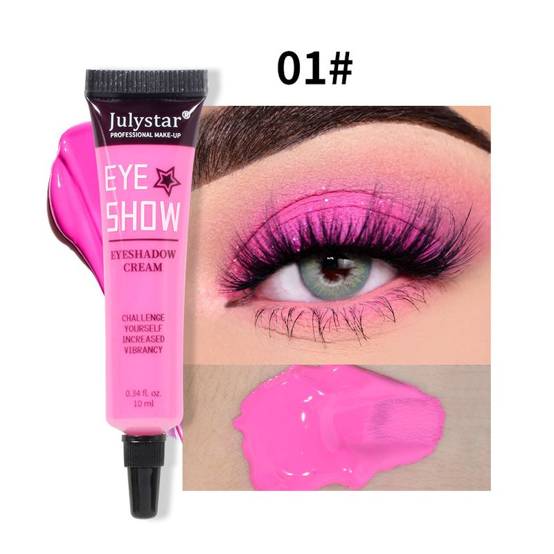 Lidschattenfarbe, wasserfest, langanhaltend, wischfest, flüssig gemaltes Augen-Make-up, Lidschatten-Make-up, matt, schweißhemmende Lidschattencreme_voghion.com